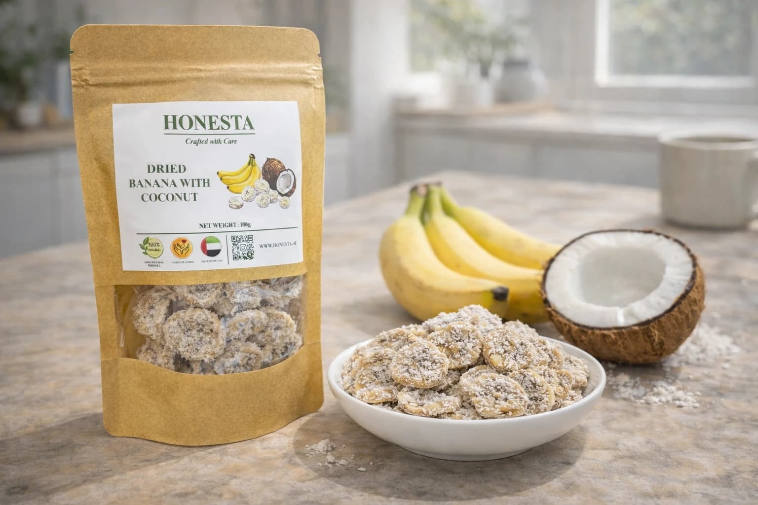 Banana & Coconut Snack