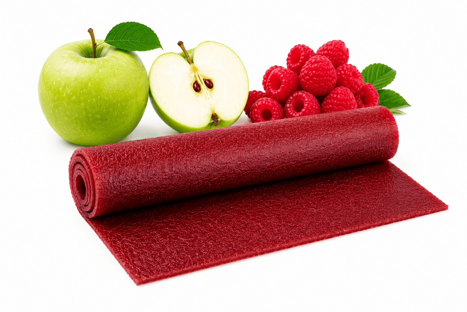 Apple & Raspberry Fruit Roll